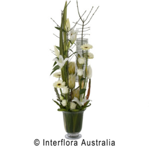 Modern White Arrangement