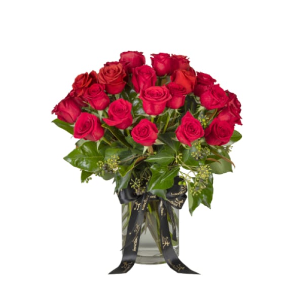 24 Rose Vase Arrangement
