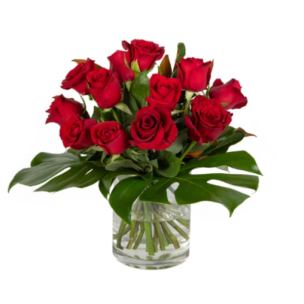 Rose Vase Arrangement
