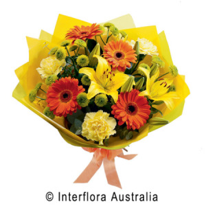  Colourful bouquet of Mixed flowers